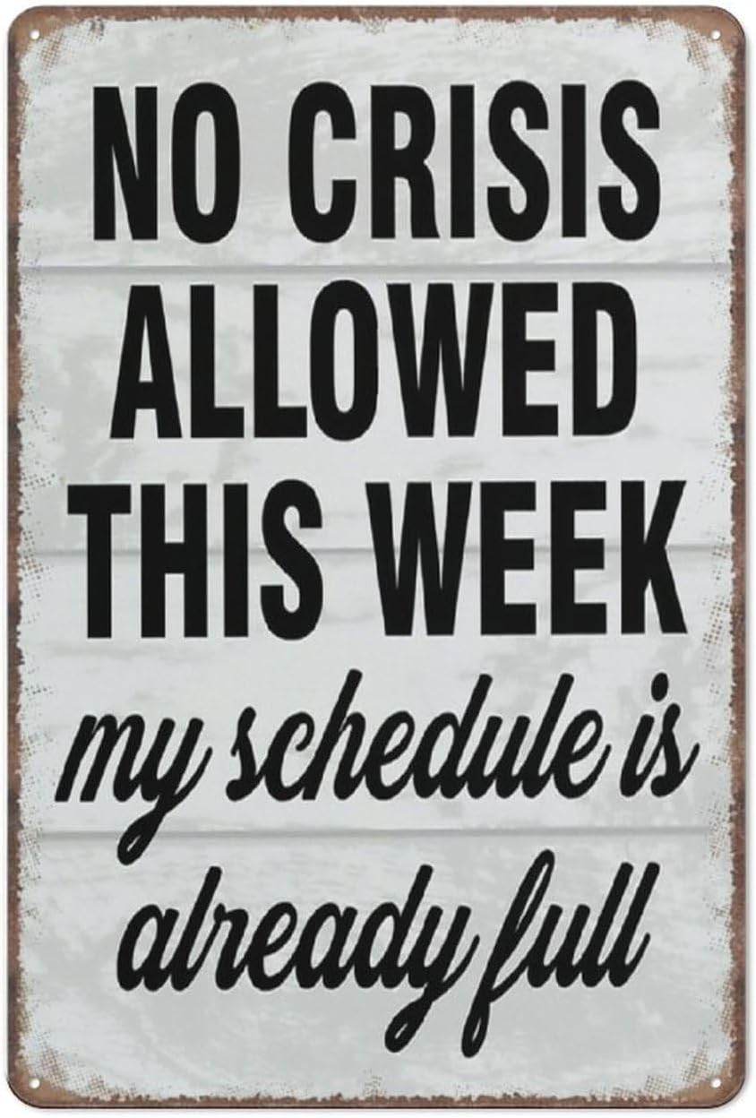 Home Office Kitchen - Funny Sign Home Decor Humor Office