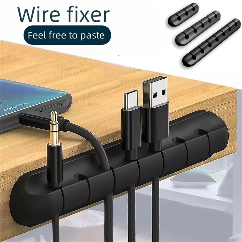 Home Office Programmer - Cable Holder Clips Cable Management Cord