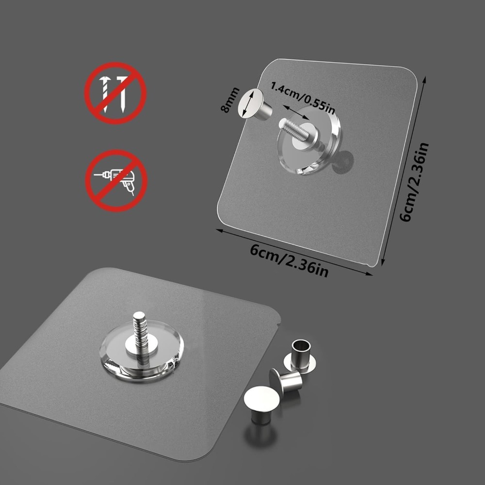 14 Pack Adhesive Wall Hooks No - Home Office Kitchen recension och pris