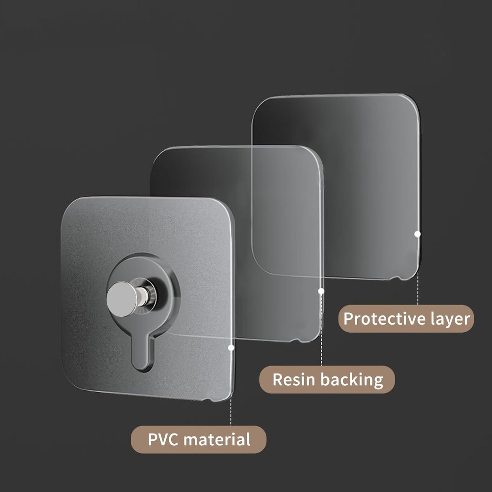 14 Pack Adhesive Wall Hooks No - Home Office Kitchen recension och pris