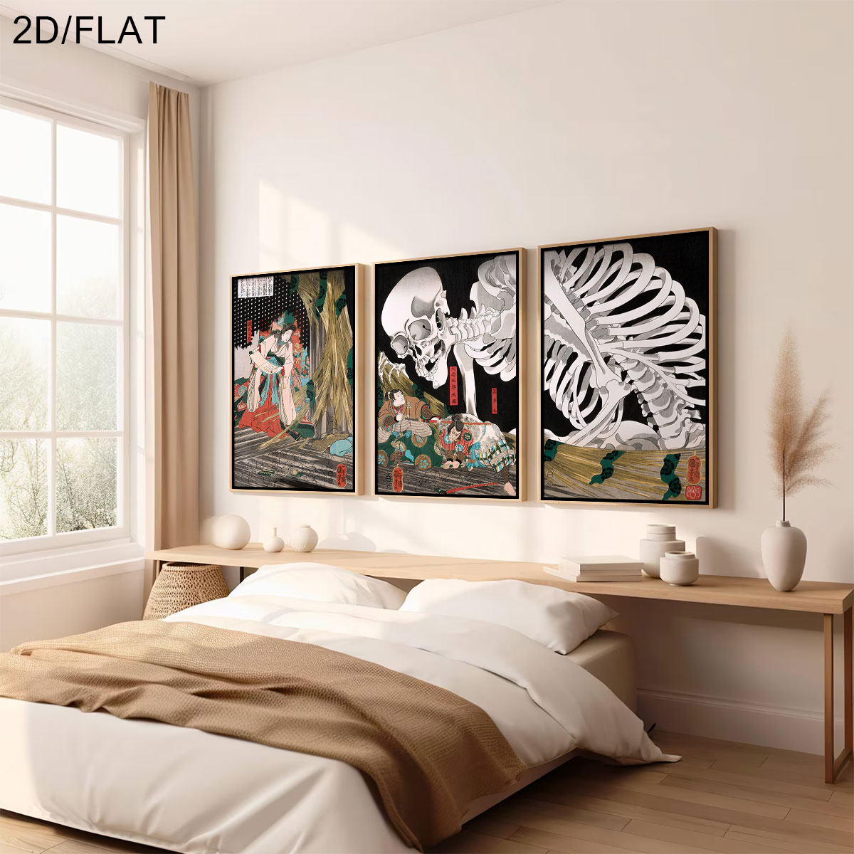 3pcs Retro Japanese Takiyasha  - Home Office Image recension och pris
