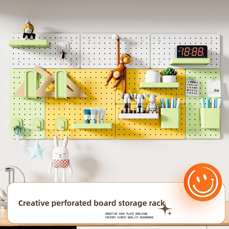 Hole Board DIY Metal Plate Liv - Home Office Kitchen recension och pris