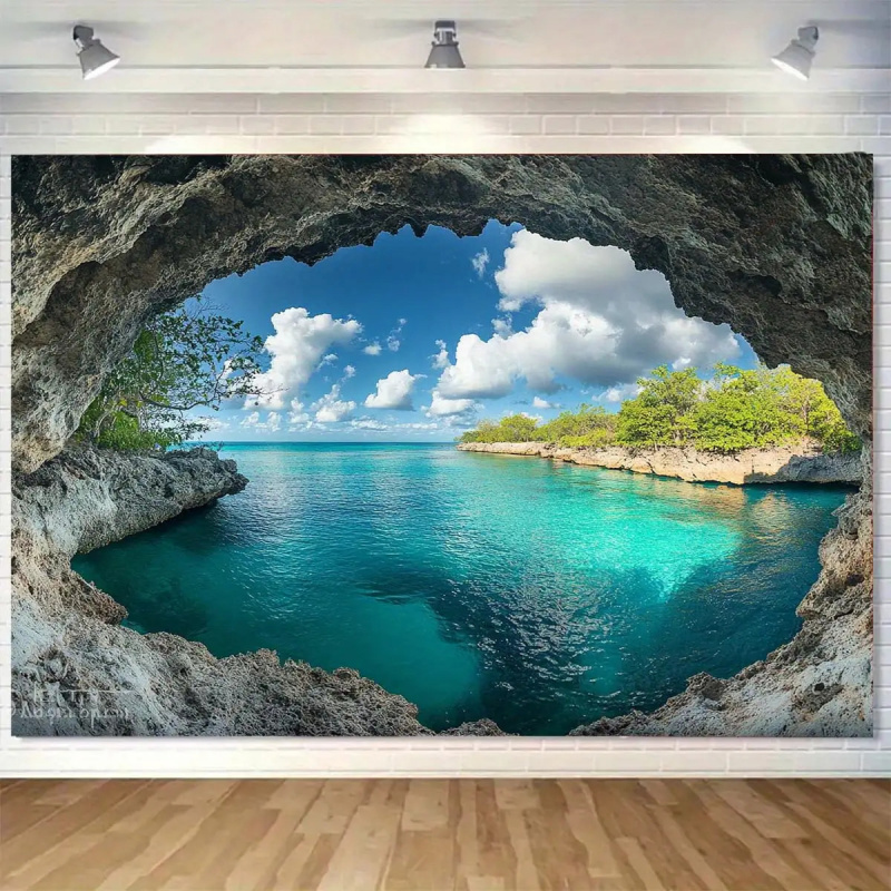 Ins Style Sea View Sky Scenery - Home Office With View recension och pris