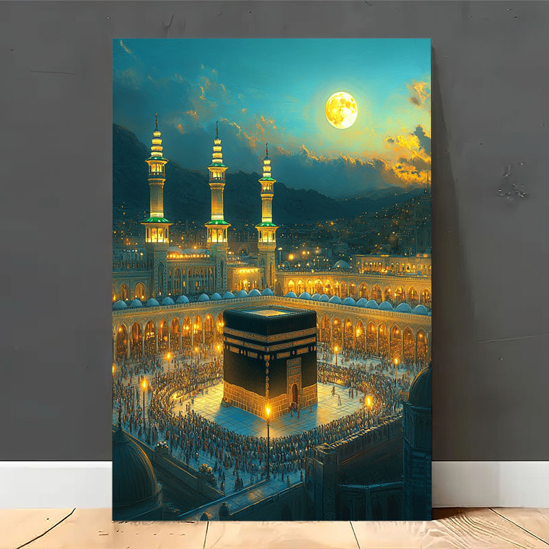 Frameless Canvas Painting: Isl - Home Office With View recension och pris