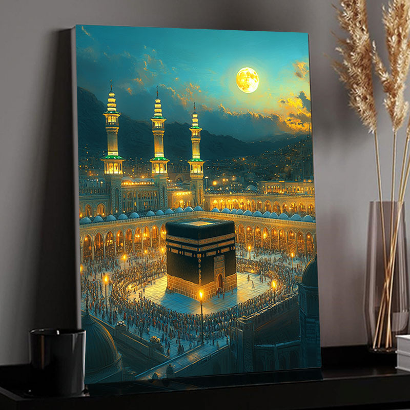 Frameless Canvas Painting: Isl - Home Office With View recension och pris