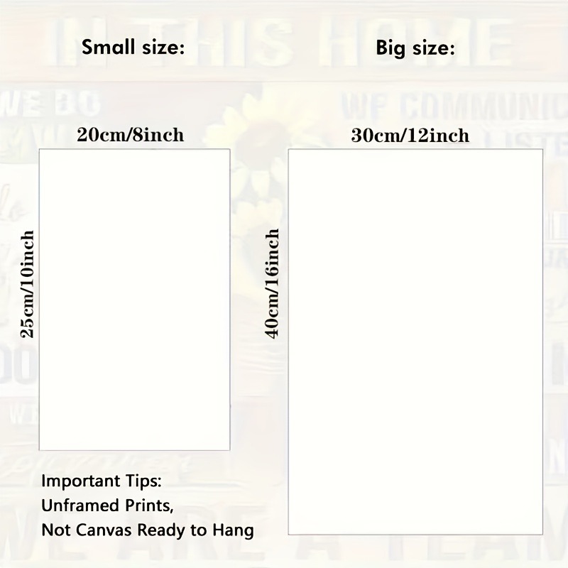 Personalized unframed Photo/Te - Home Office Image recension och pris