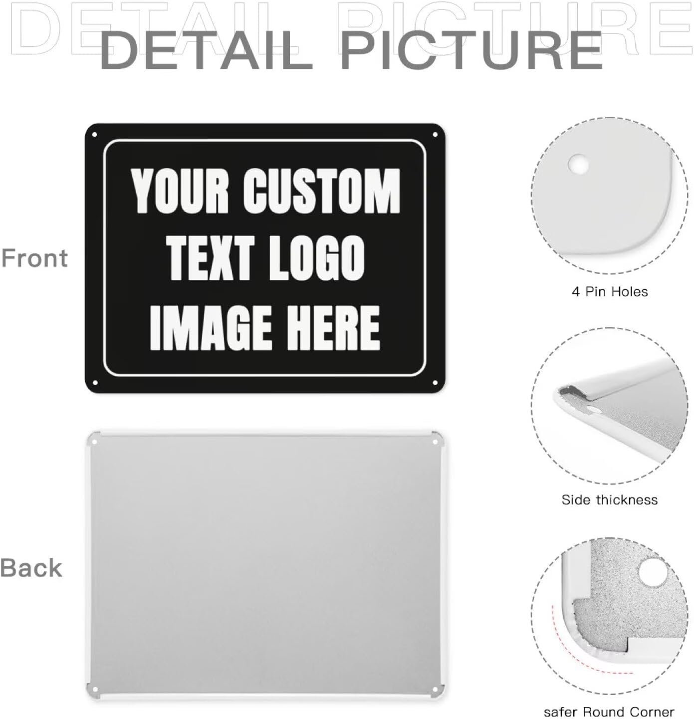Custom Sign Personalized Metal - Home Office Kitchen recension och pris