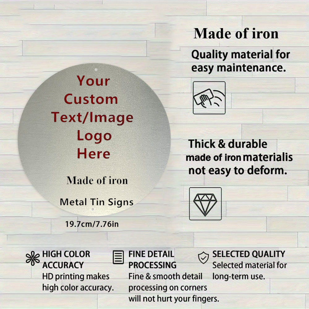 Custom Photo/Text Aluminum Sig - Home Office Image recension och pris
