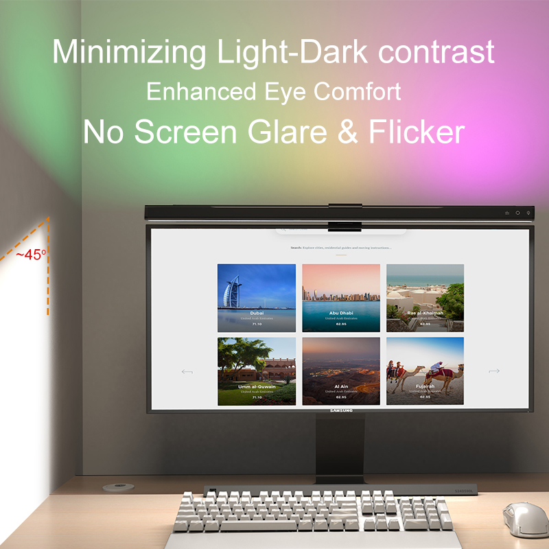 RGB Light 60/80cm Game Atmosph - Home Office Programmer recension och pris