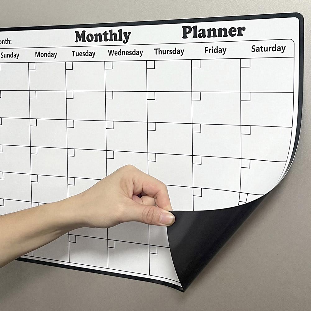 Stylish Magnetic Dry Erase Cal - Whiteboard Magnetic recension och pris