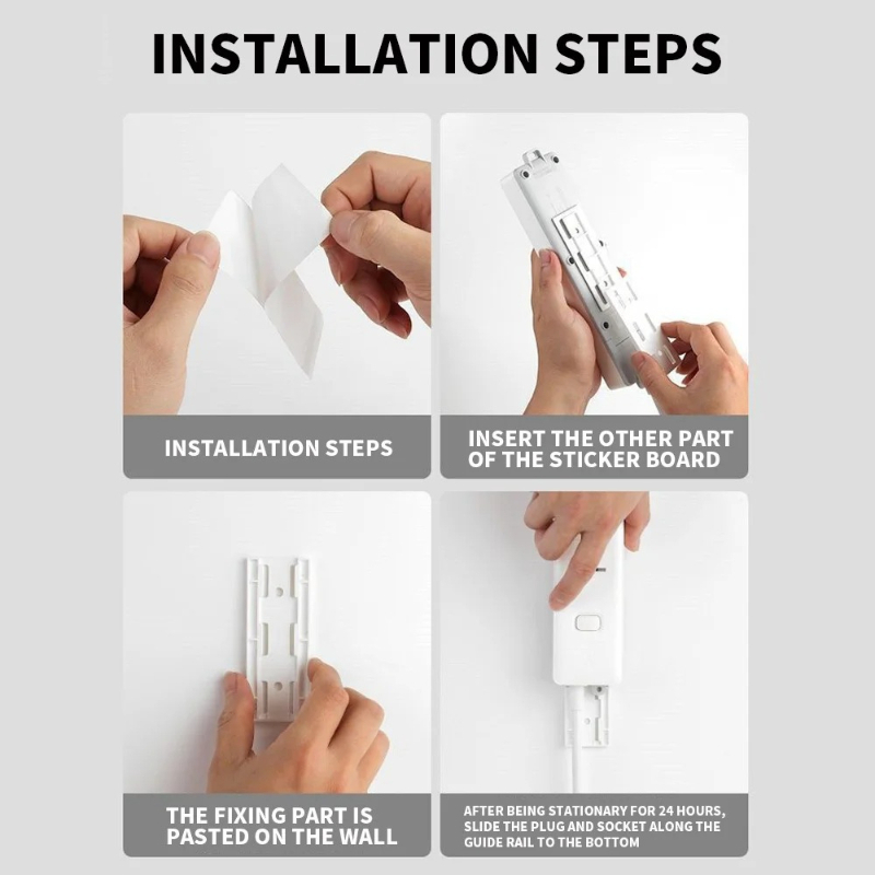 Self-Adhesive Power Socket Str - Home Office Kitchen recension och pris
