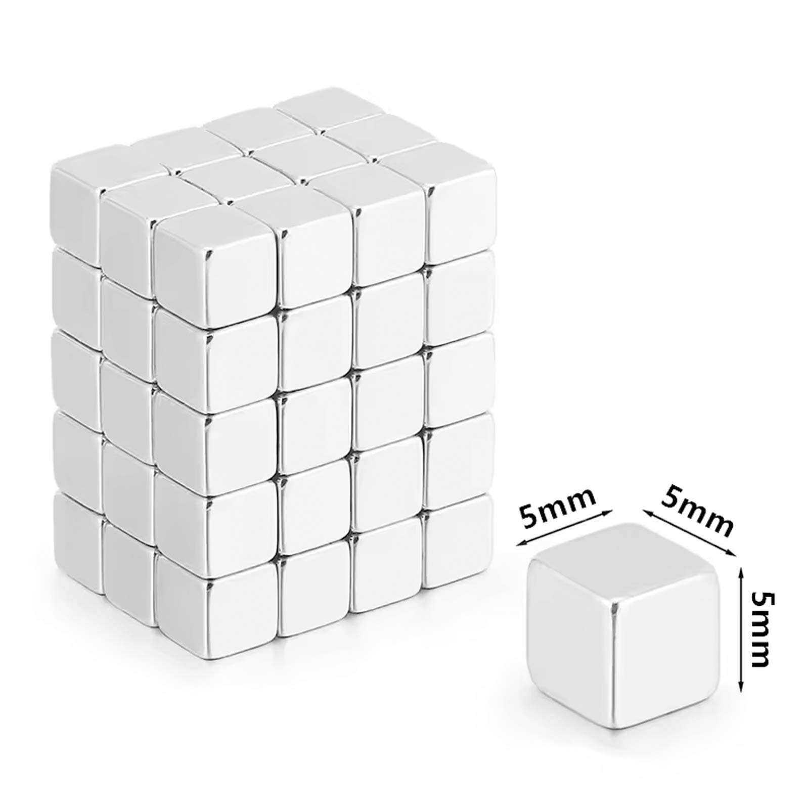 50/100 Pcs Small Square Magnet - Whiteboard Magnetic recension och pris