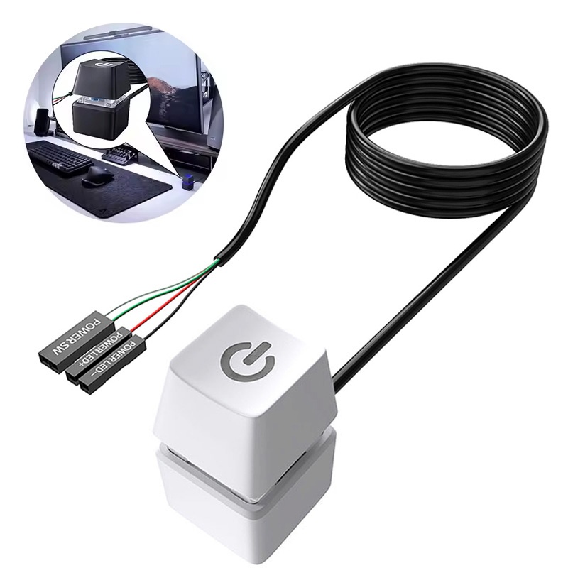 1.8m LED Push Button Computer  - Home Office Programmer recension och pris