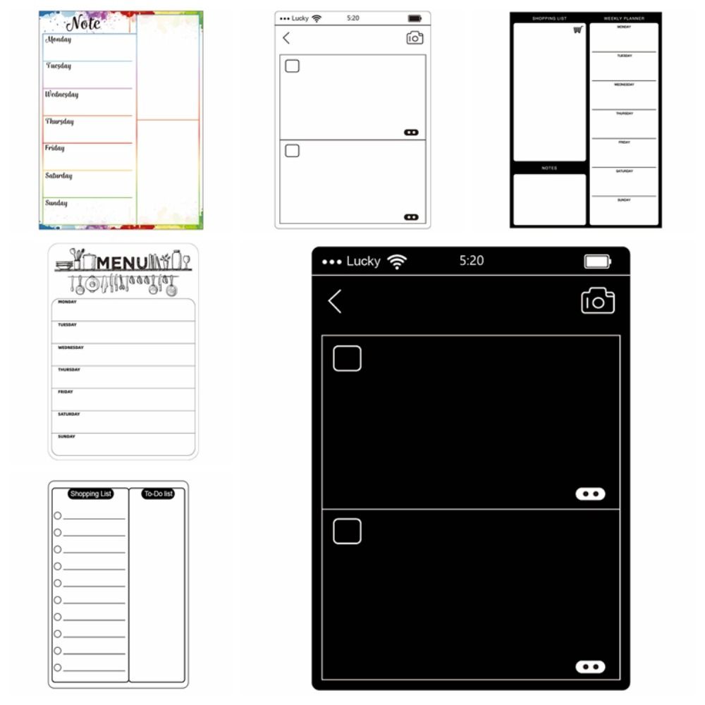 INS Plan Notepad Memo Magnetic - Whiteboard Magnetic recension och pris