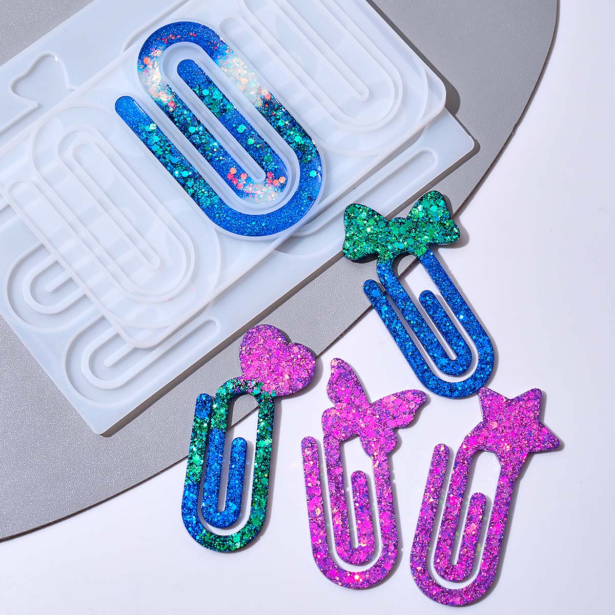 Crystal Epoxy Resin Mold DIY P - Home Office Image recension och pris