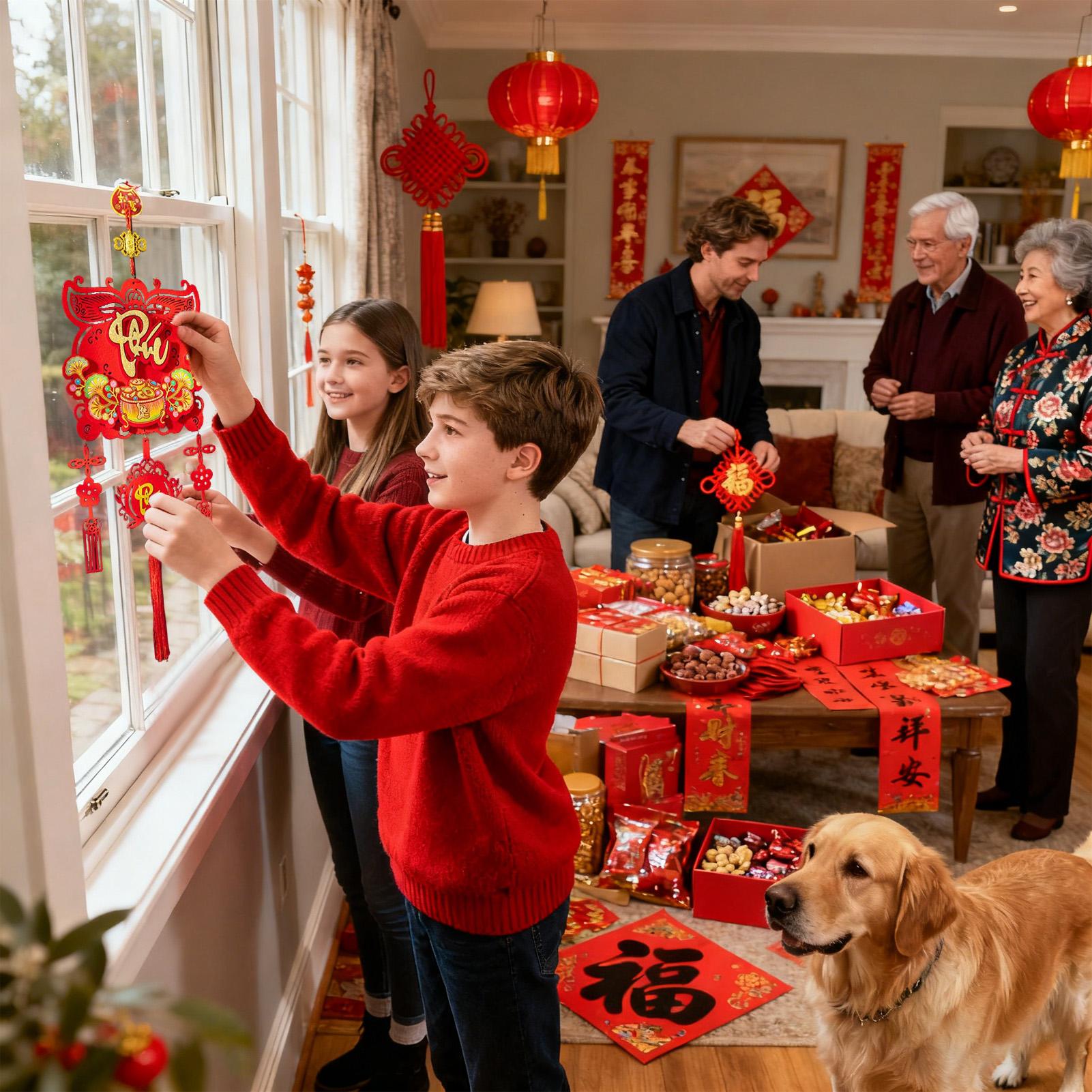 Vietnamese Lunar New Year Deco - Home Office Holidays 2026 recension och pris