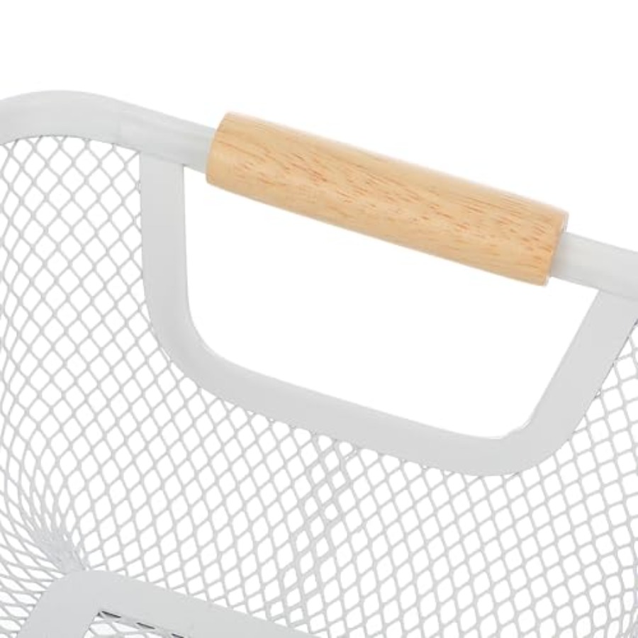 6 Pcs Metal Wire Basket with W - Home Office Kitchen recension och pris