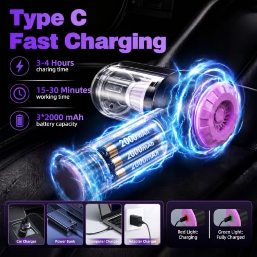 Handheld Car Vacuum Cleaner fo - Home Office Kitchen recension och pris