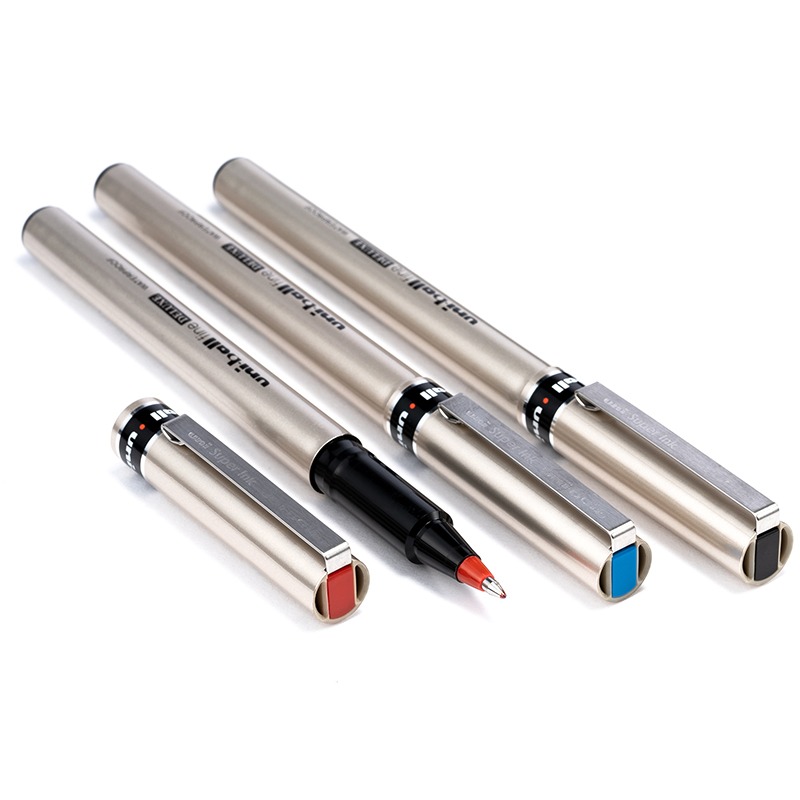 Mitsubishi Uniball UB150/UB170 - Pentel Pen Energel recension och pris