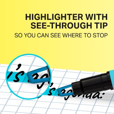 Clear View 3pk Highlighters Fi - Home Office With View recension och pris