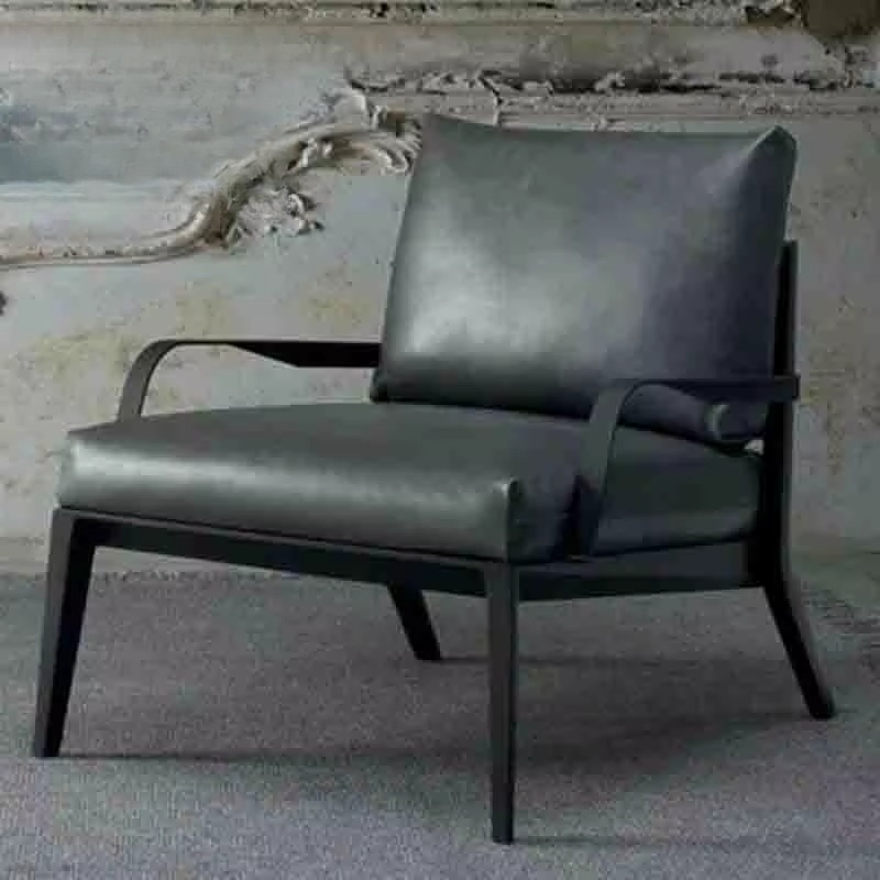 Modern Tufted Single Sofa Armc - Home Office Japandi recension och pris