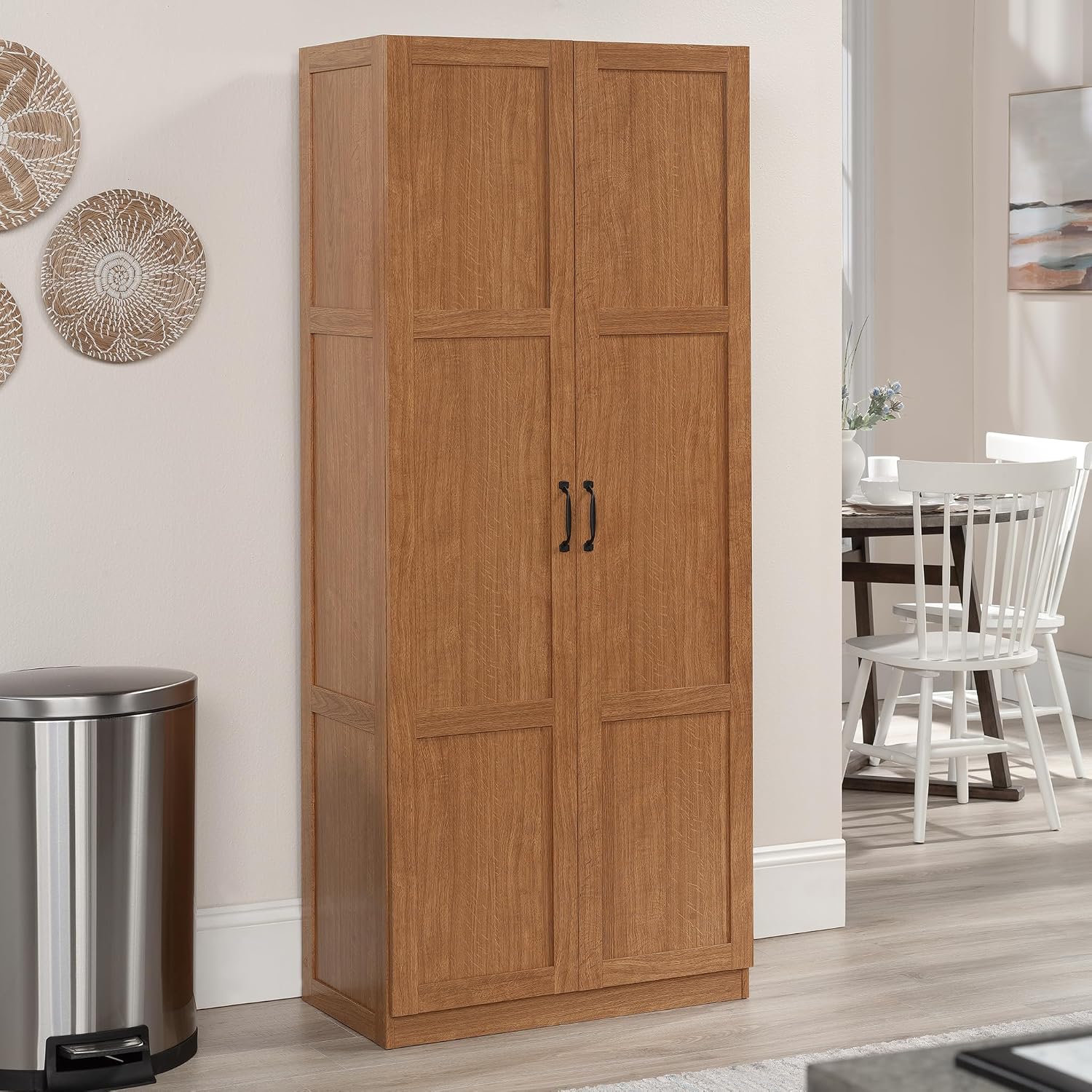 Tall Storage Cabinet, Freestan - Home Office Kitchen recension och pris