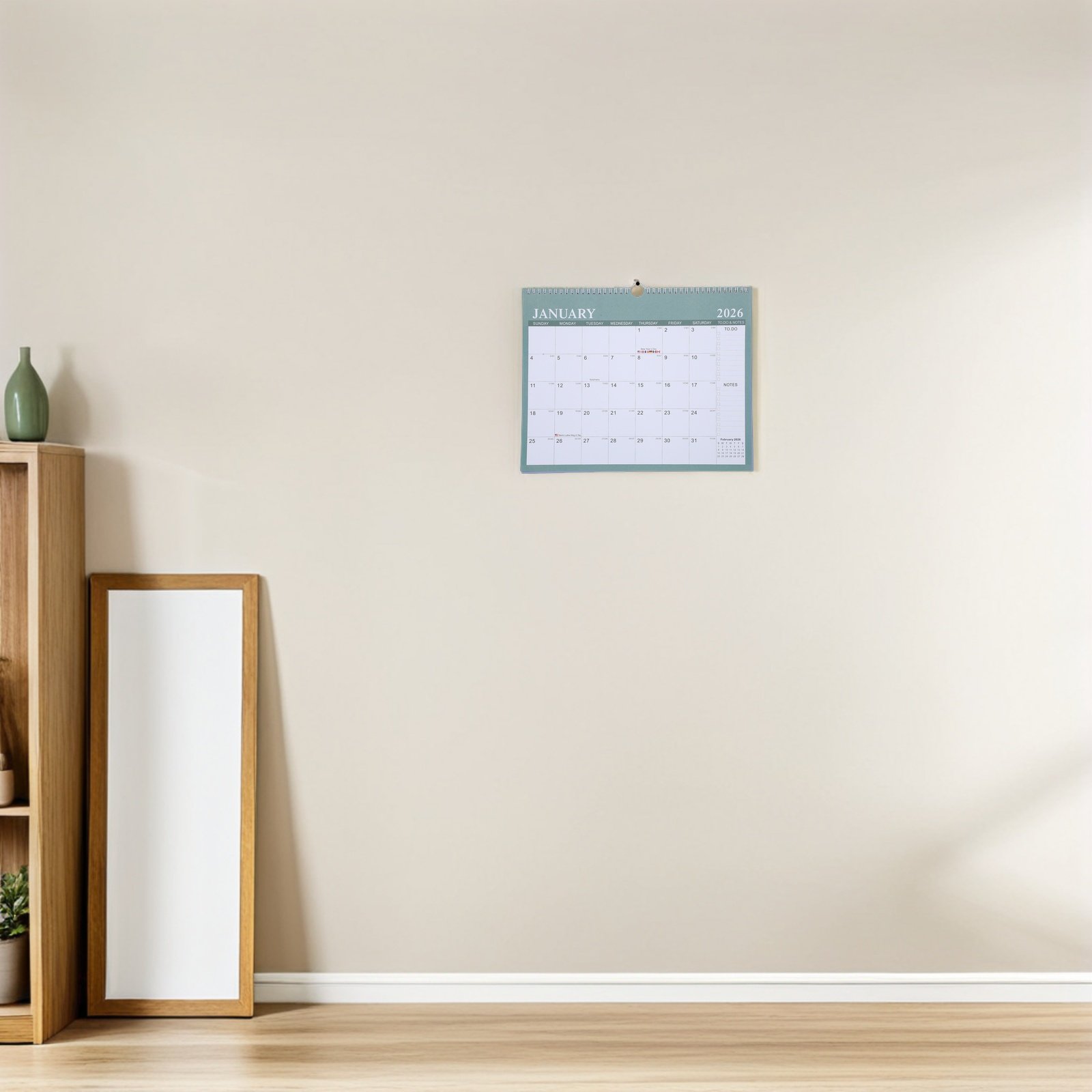 2026 1-2027 6 Large Hanging Mo - Home Office Holidays 2026 recension och pris