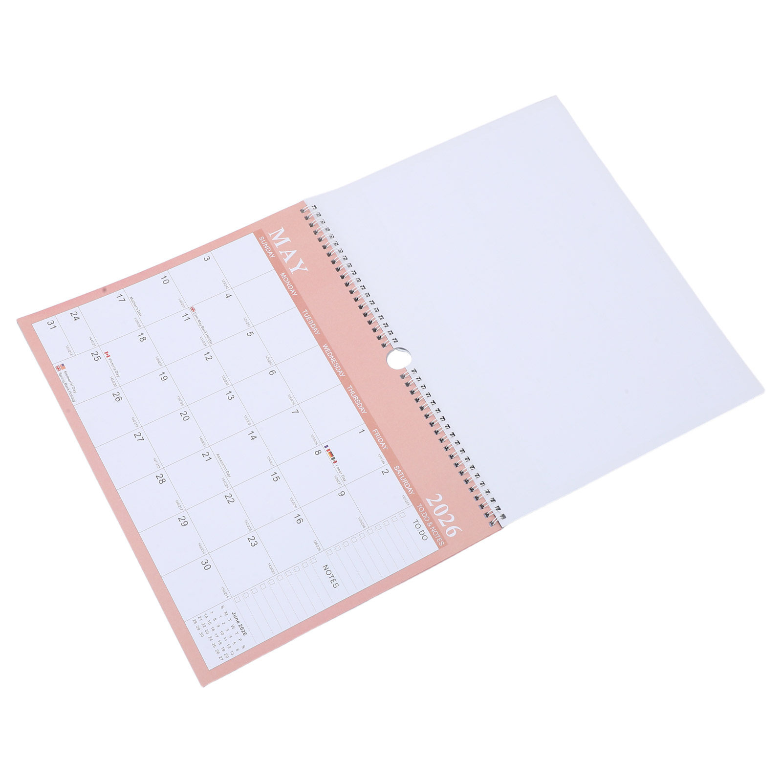2026 1-2027 6 Large Hanging Mo - Home Office Holidays 2026 recension och pris