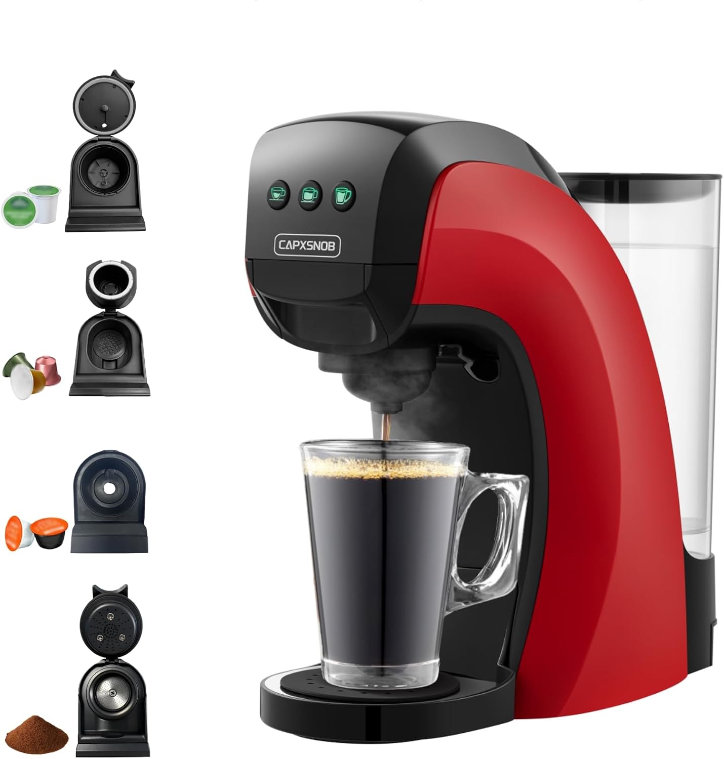 4-in-1 Coffee & Espresso Maker - Home Office Image recension och pris