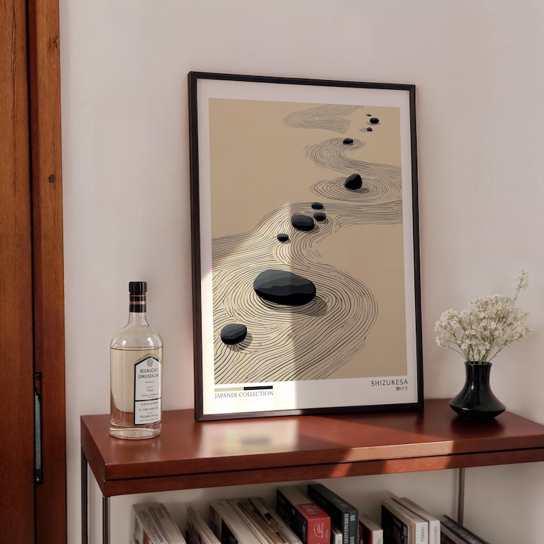 2pcs Japandi Zen Canvas Wall A - Home Office Japandi recension och pris