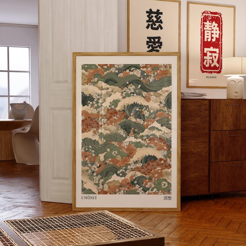 2pcs Japandi Zen Canvas Wall A - Home Office Japandi recension och pris