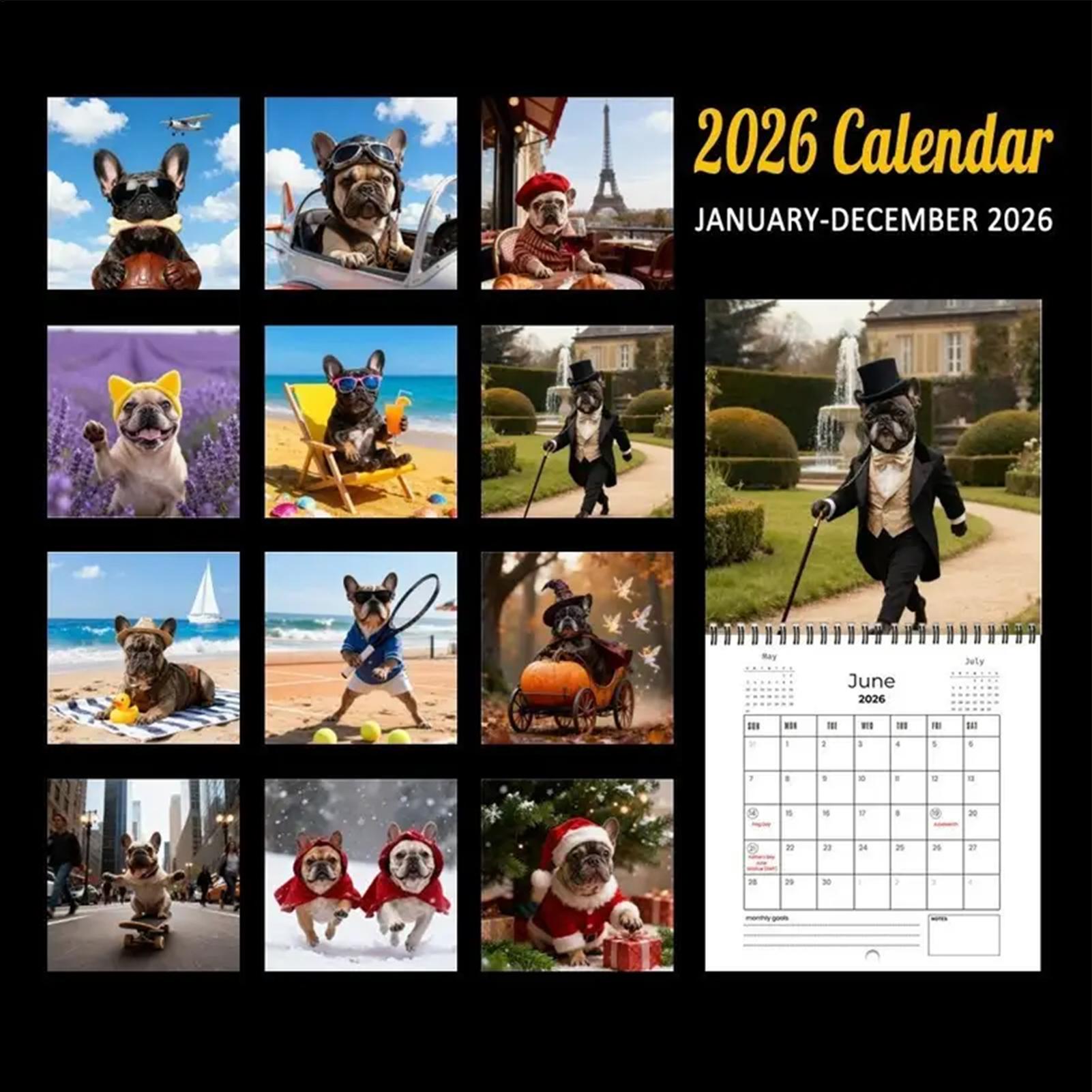 2026  Daily Calendars New Year - Home Office Holidays 2026 recension och pris