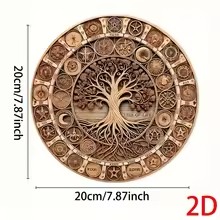 2026 8x8 Rustic Deer Wooden Wa - Home Office Holidays 2026 recension och pris