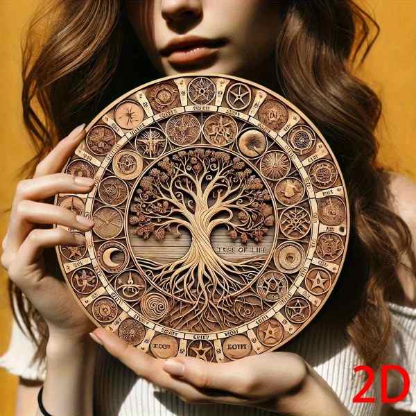 2026 8x8 Rustic Deer Wooden Wa - Home Office Holidays 2026 recension och pris