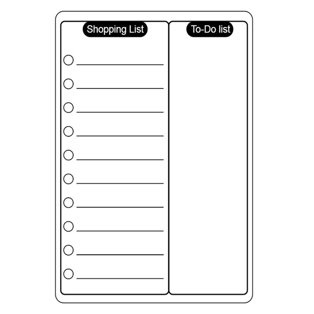 INS Plan Notepad Memo Magnetic - Whiteboard Magnetic recension och pris