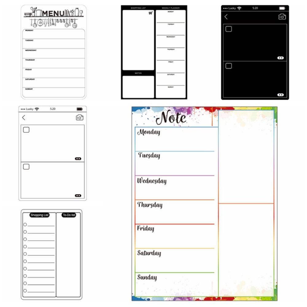 INS Plan Notepad Memo Magnetic - Whiteboard Magnetic recension och pris