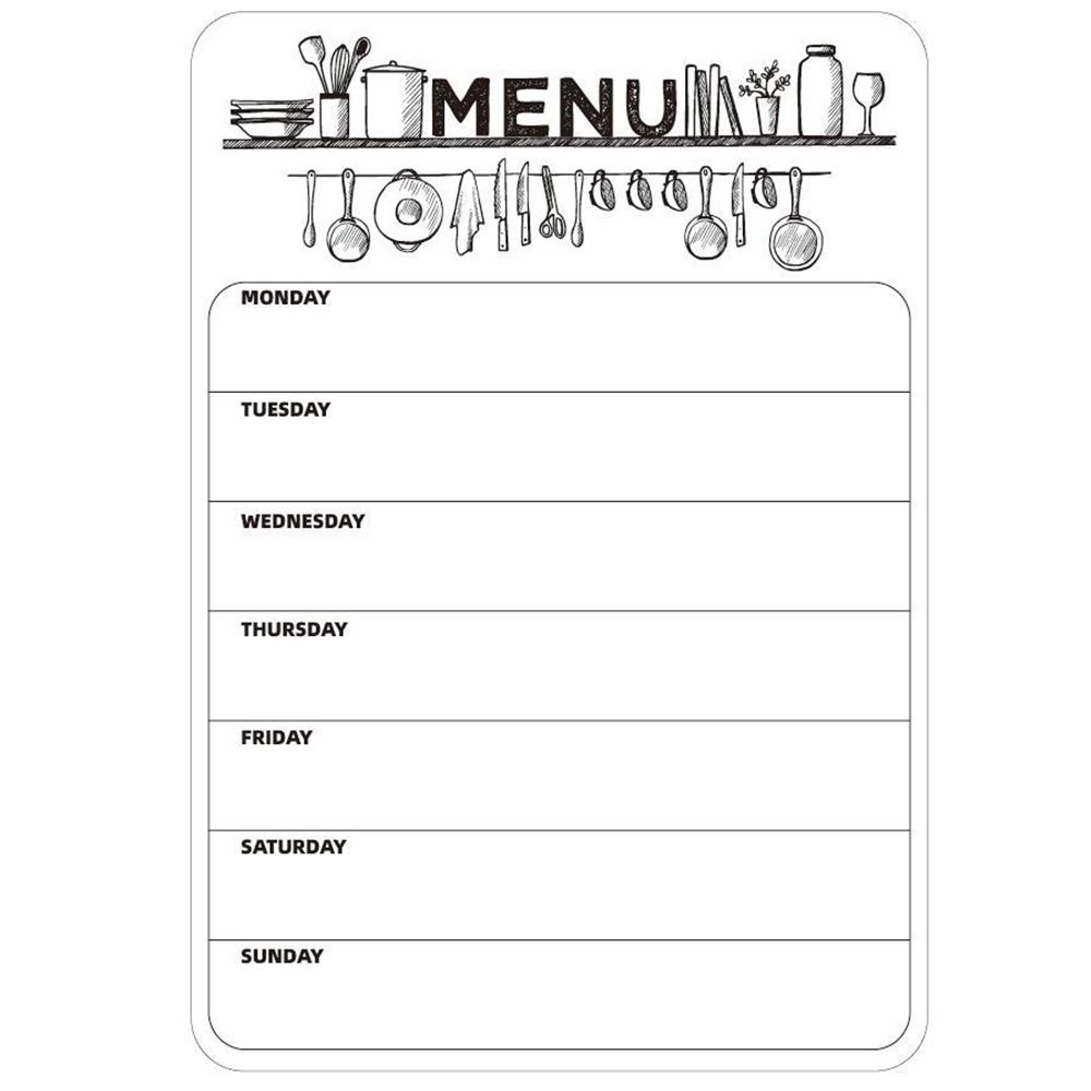 INS Plan Notepad Memo Magnetic - Whiteboard Magnetic recension och pris