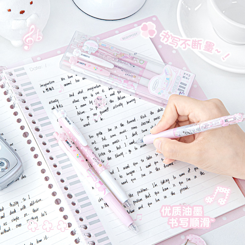 RosyPosy Retractable Gel Pen S - Pentel Pen Energel recension och pris