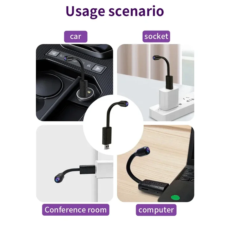 4K Mini USB WiFi Camera Portab - Home Office With View recension och pris